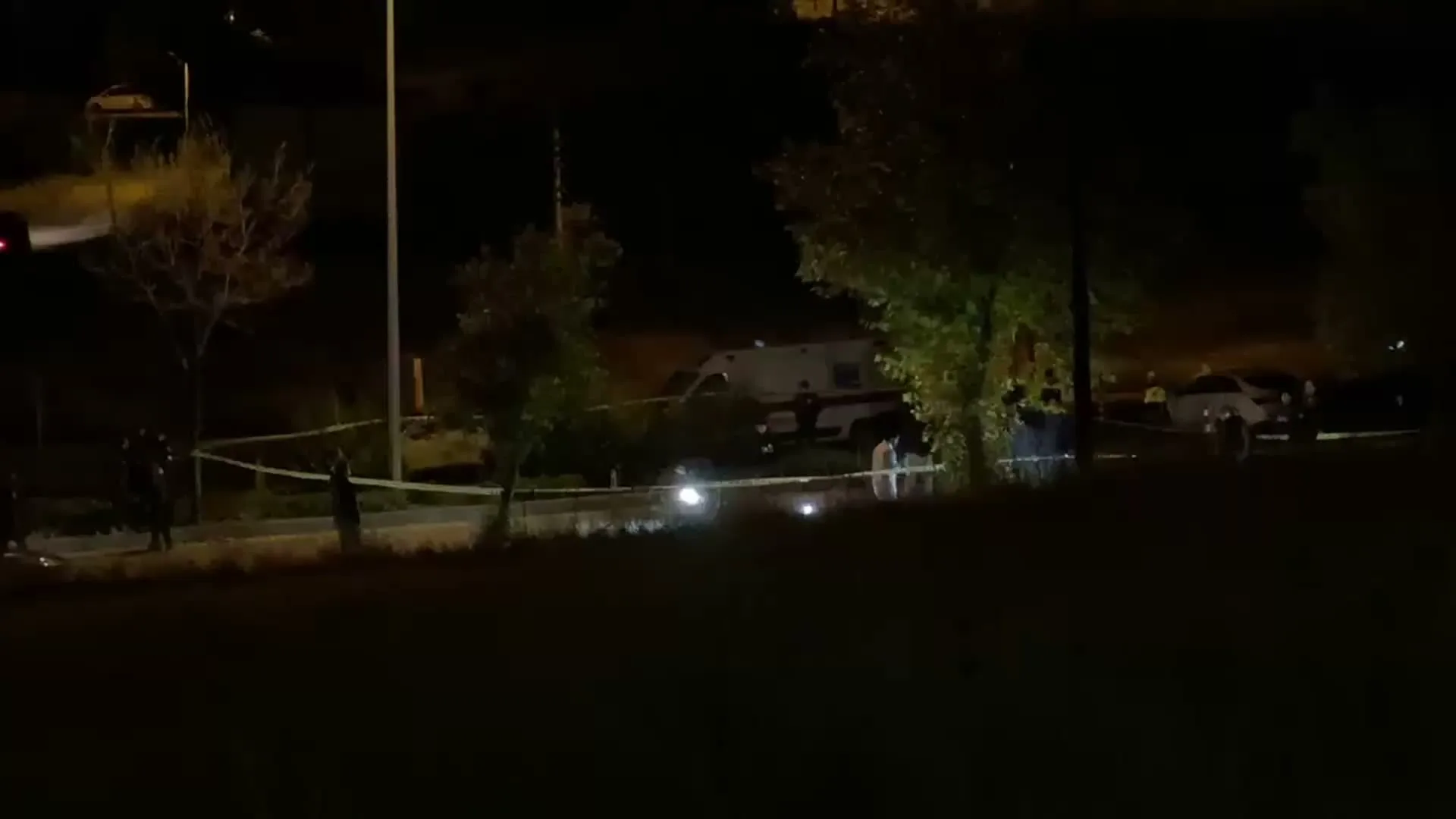 Ankara'da uygulama noktasında polise silahlı saldırı: Bir polis memuru şehit oldu