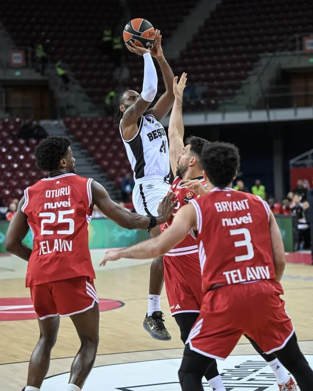 BEŞİKTAŞ, EUROLEAGUE 5. HAFTA MAÇINDA DEPLASMANDA HAPOEL TEL AVİV'E 100-82 MAĞLUP OLDU.