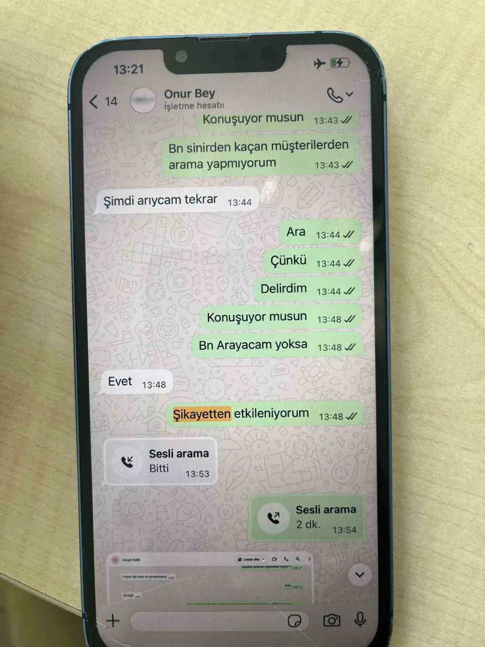ŞÜPHELİLER ARASINDAKİ YAZIŞMALAR