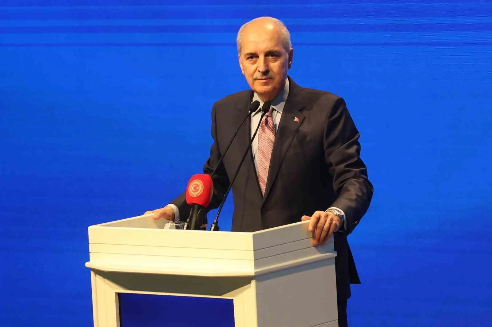 TÜRKİYE BÜYÜK MİLLET MECLİSİ BAŞKANI NUMAN KURTULMUŞ,