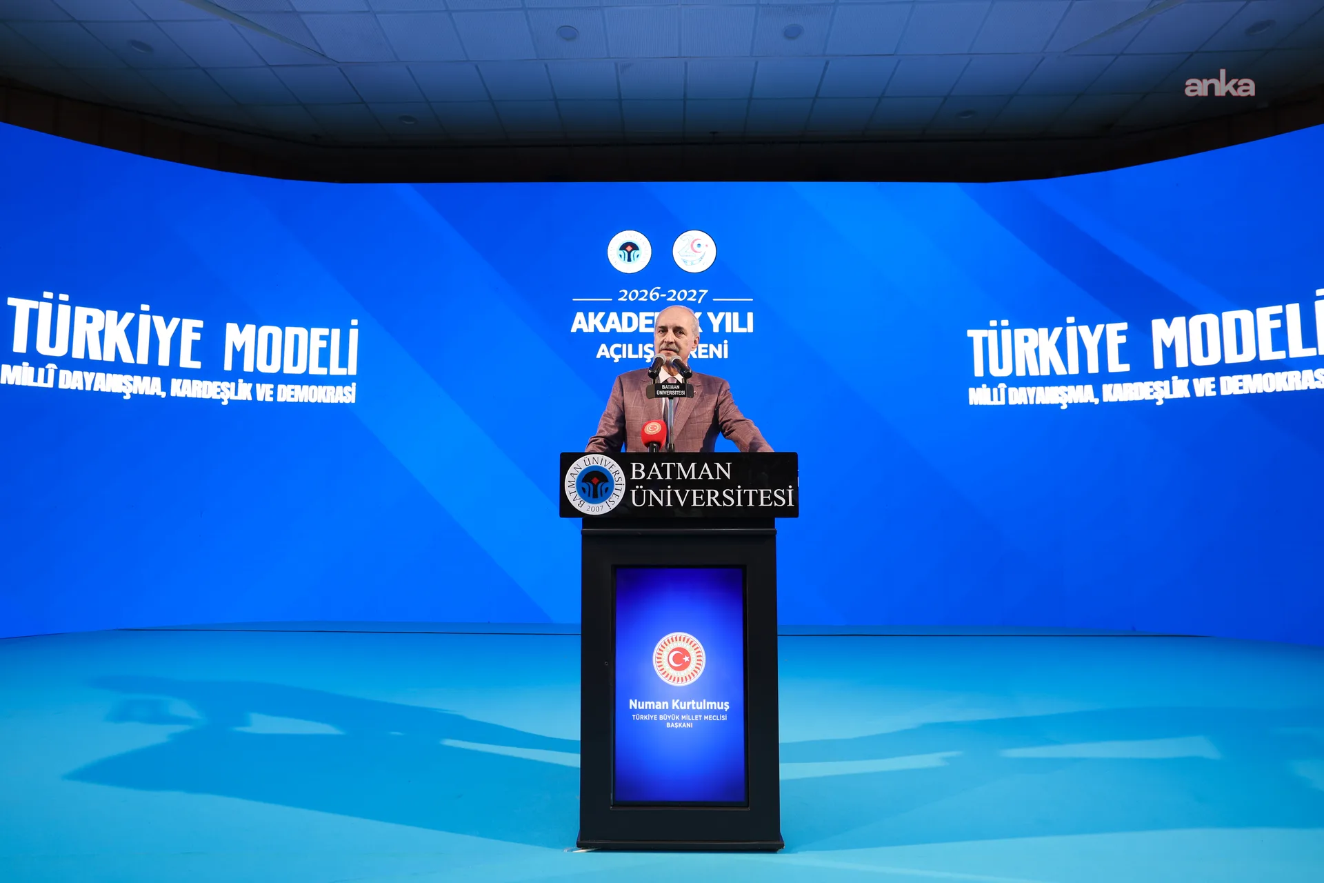 TBMM Başkanı Kurtulmuş Batman'da konuştu: "Şimdiye kadar terör ve savaş baronları kazandı, bundan sonra kardeşlik kazanacak" — fotoğraf 5