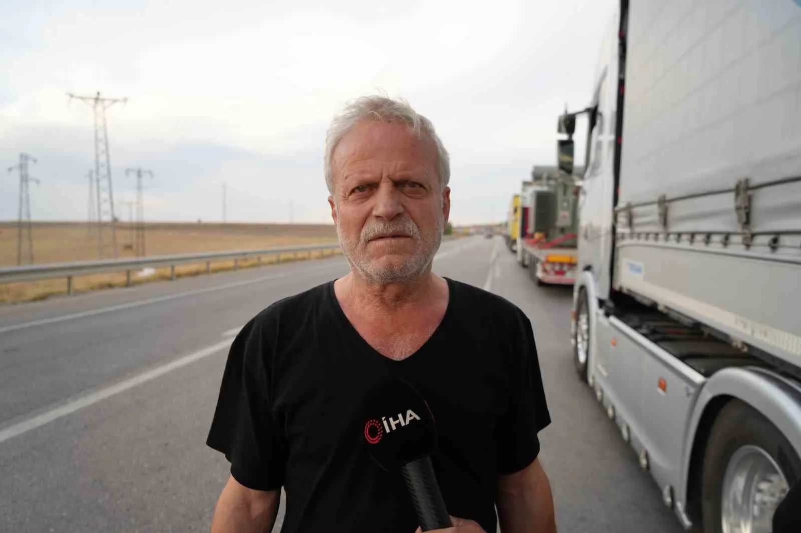 TIR ŞOFÖRÜ BEDİR KÖSE AÇIKLAMA YAPTI