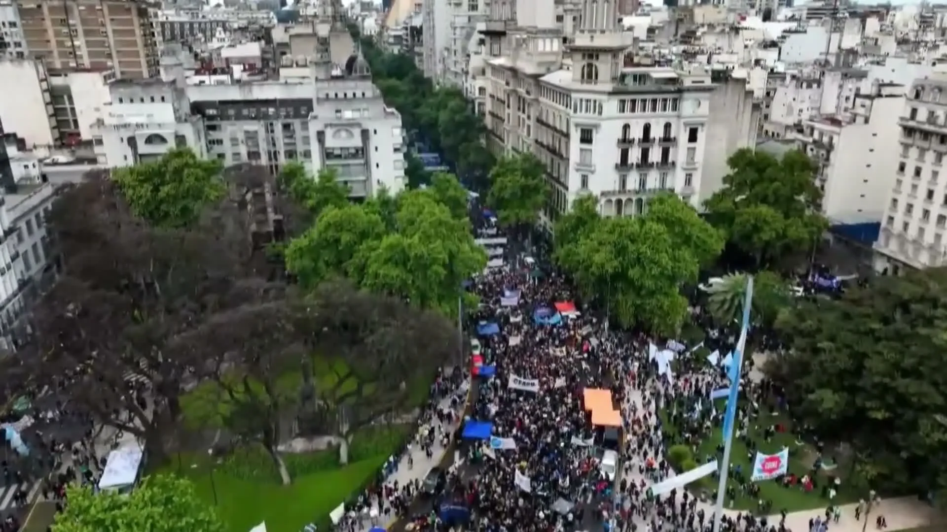 Arjantin'de Javier Milei hükümetine üniversite protestosu