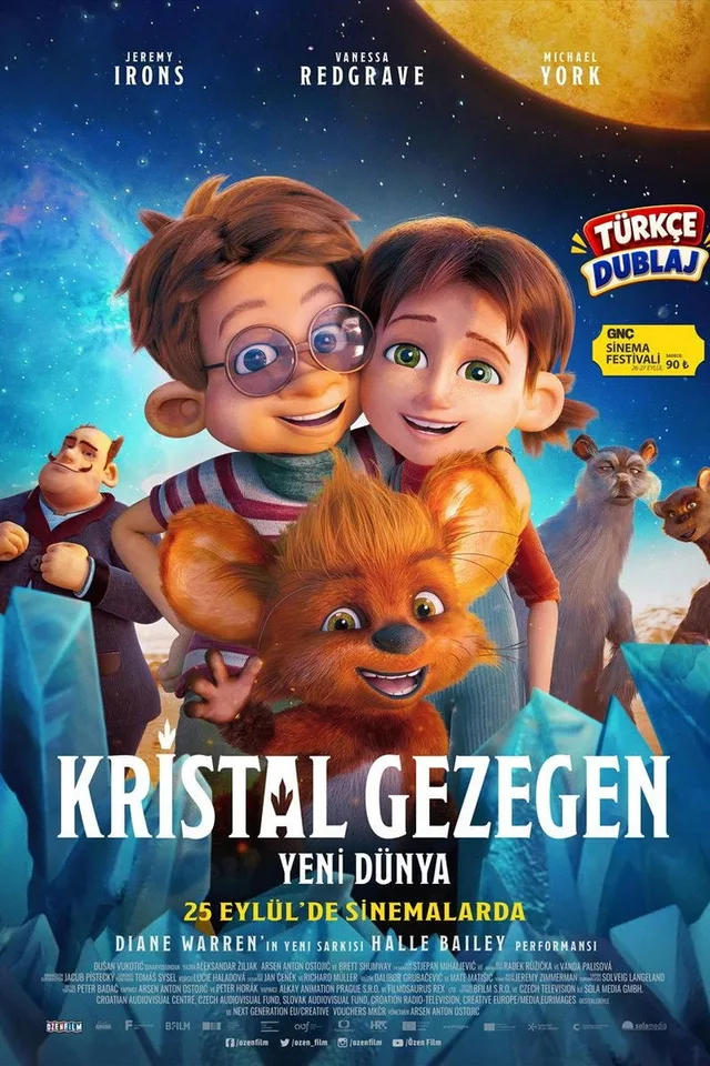 Kristal Gezegen: Yeni Dünya filminin afişi