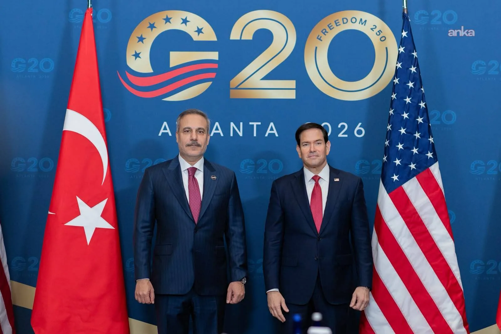 Hakan Fidan, Marco Rubio ile Atlanta’da görüştü