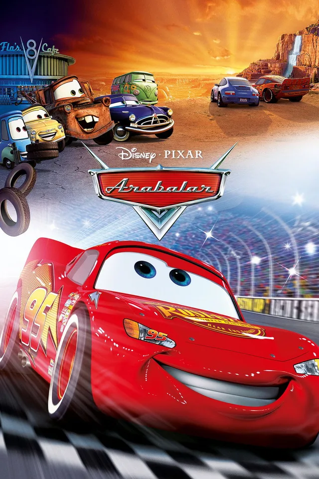 Arabalar filminin afişi