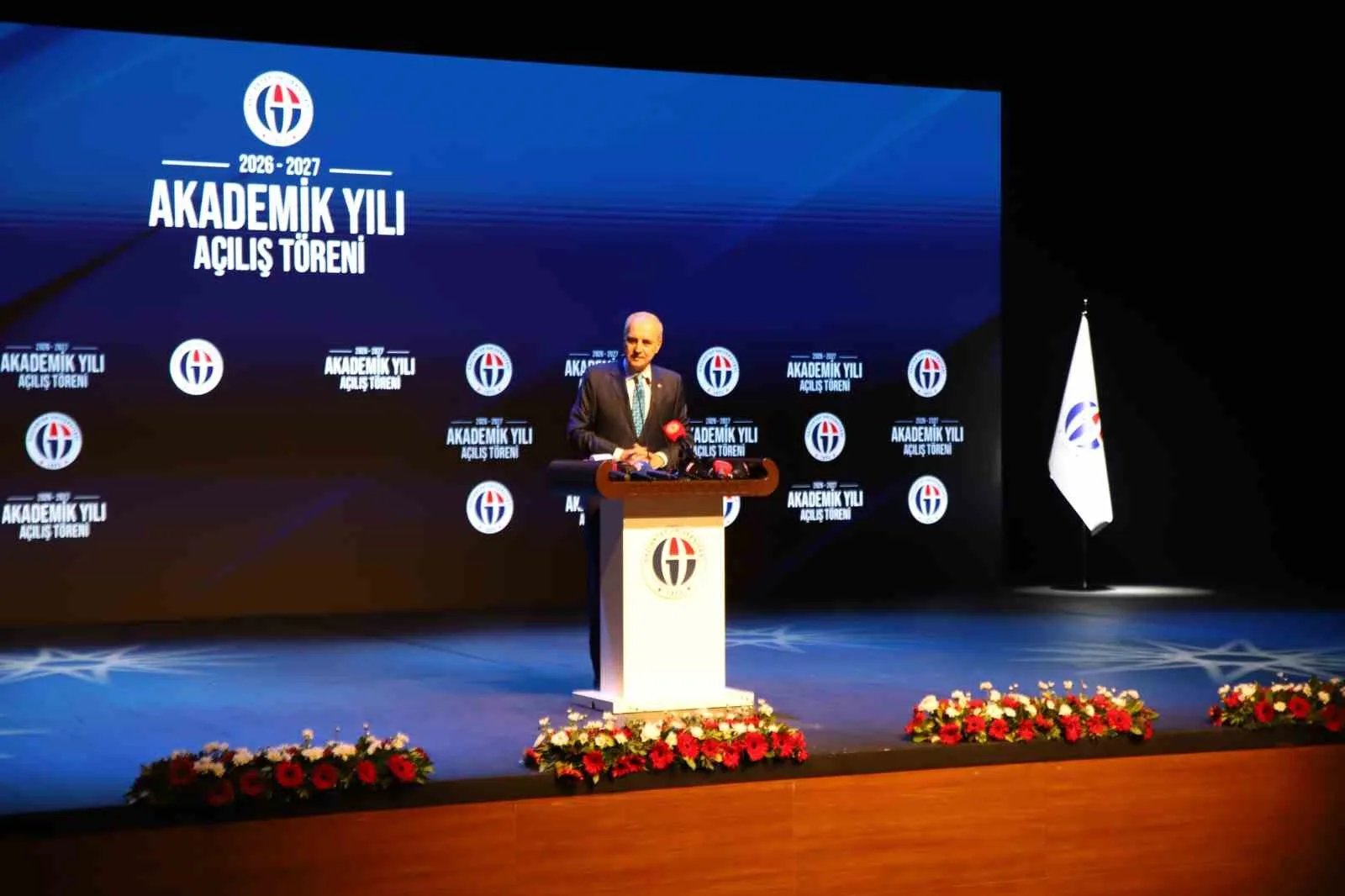 TBMM BAŞKANI NUMAN KURTULMUŞ, GAZİANTEP ÜNİVERSİTESİ AKADEMİK YIL AÇILIŞ TÖRENİNDE KONUŞTU