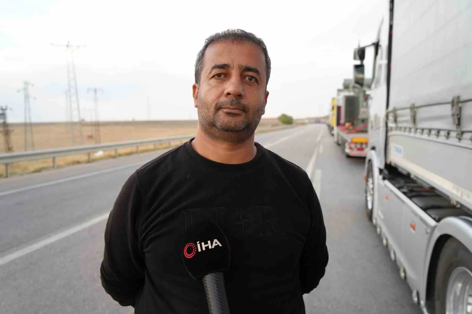 TIR ŞOFÖRÜ AHMET ŞAHİN AÇIKLAMA YAPTI