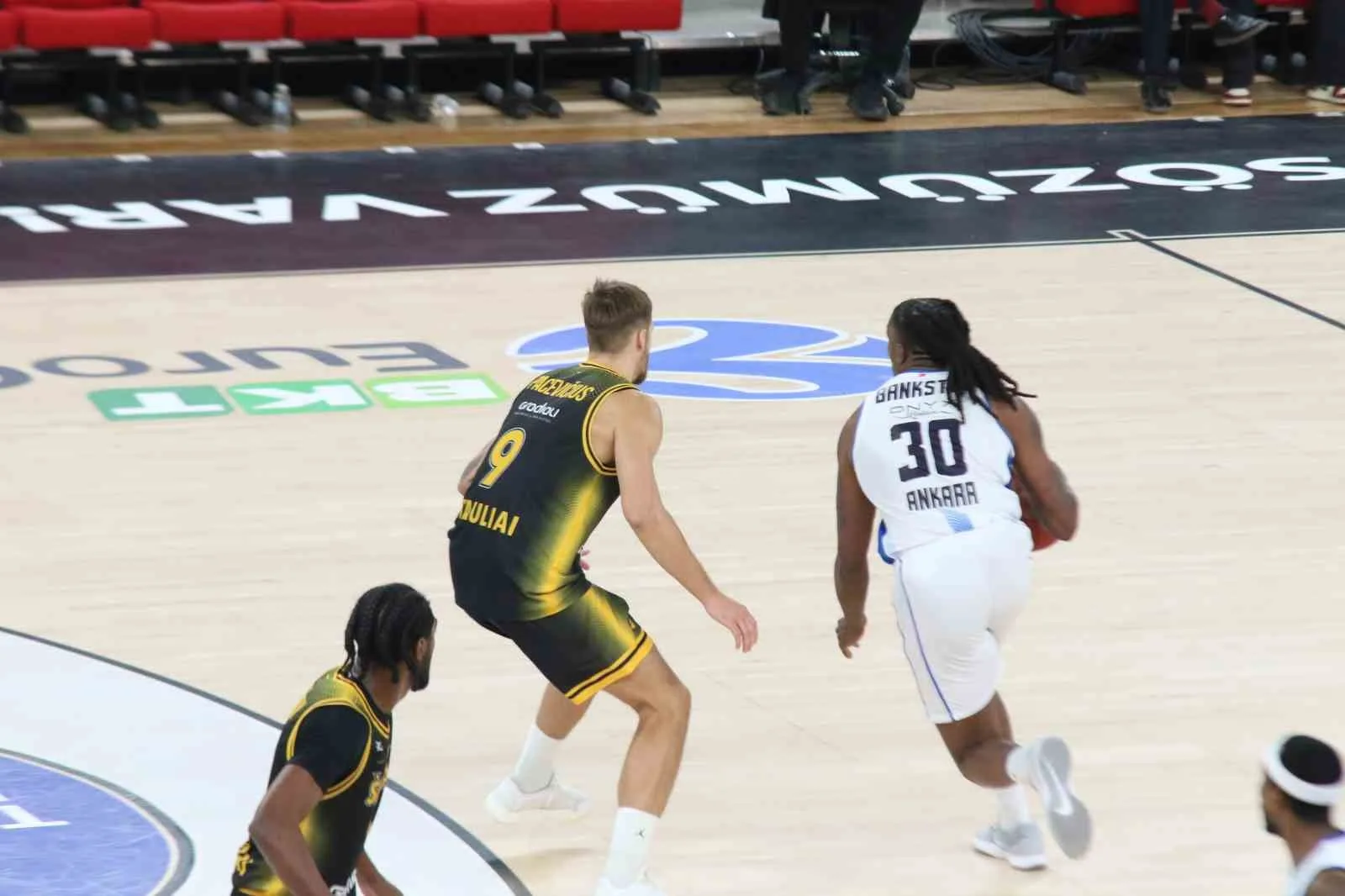TÜRK TELEKOM, EUROCUP B GRUBU 4. HAFTA MAÇINDA LİTVANYA EKİBİ BC SİAULİAİ’YE 94-84 MAĞLUP OLDU.