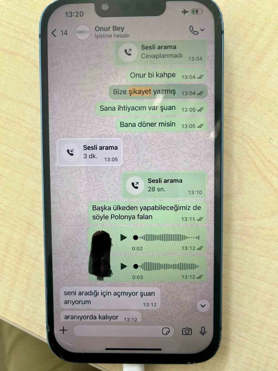 ŞÜPHELİLER ARASINDAKİ YAZIŞMALAR