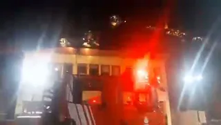 Koşuyolu Hastanesi'nde yangın kontrol altına alındı