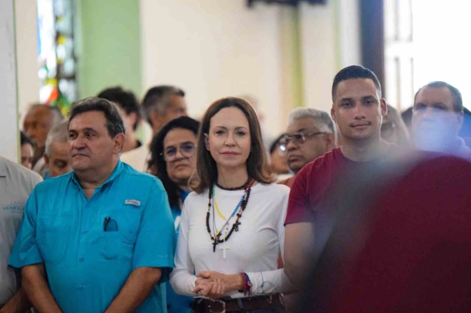 VENEZUELALI MUHALİF LİDER MARİA CORİNA MACHADO YAKLAŞIK 1 YIL SONRA ÜLKESİNE DÖNDÜ