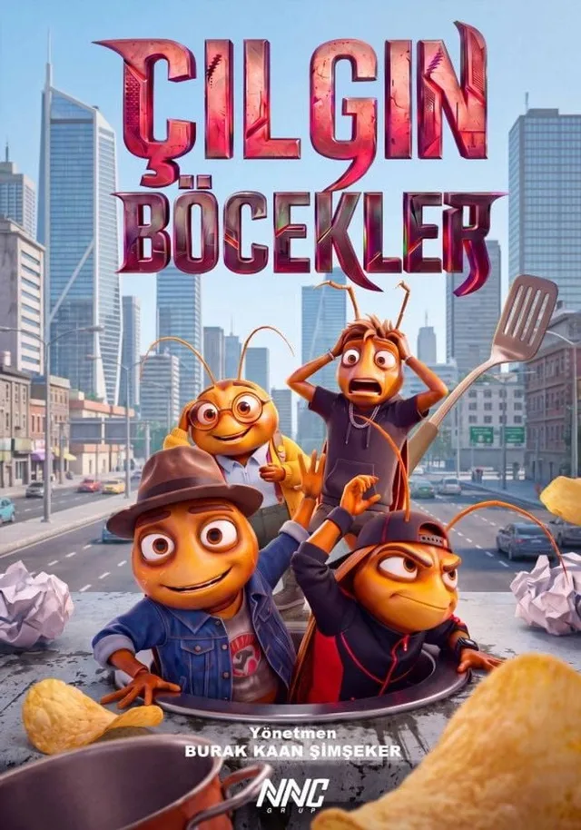 Çılgın Böcekler filminin afişi