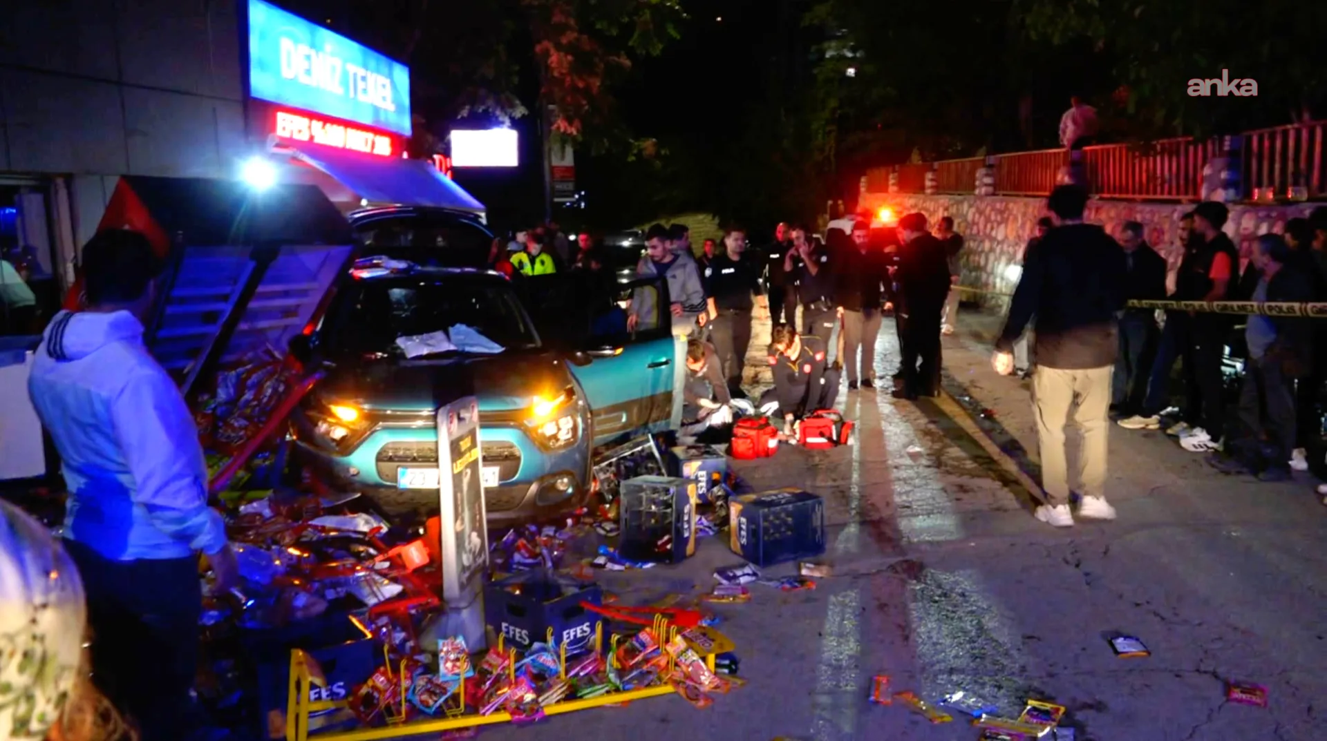Tunceli'de otomobil büfeye çarptı: 5 yaralı — fotoğraf 3