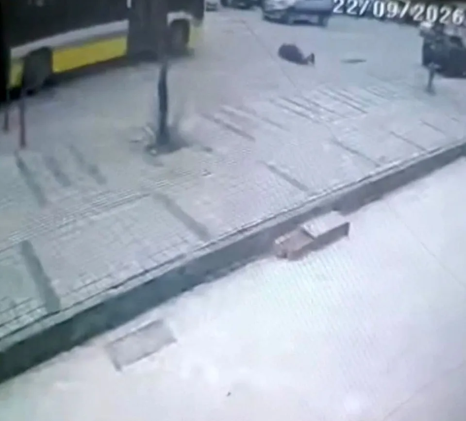 FECİ KAZANIN GÜVENLİK KAMERASI GÖRÜNTÜLERİ ORTAYA ÇIKTI.
