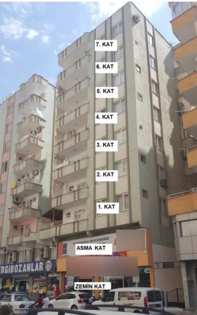 GAZİANTEP’TE 6 ŞUBAT DEPREMLERİNDE YIKILAN VE 51 KİŞİNİN ÖLÜMÜNE NEDEN OLAN FURKAN APARTMANI (ARŞİV)