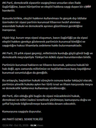 AK Parti'den Şaban Sevinç, Timur Soykan, Zeynel Emre ve BirGün TV'ye tazminat davası — fotoğraf 3