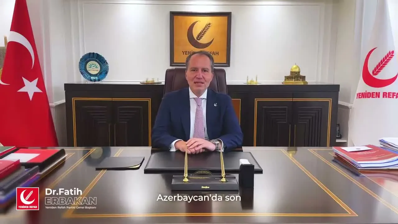 Fatih Erbakan’dan Azerbaycan’daki başörtüsü yasağına tepki: Bu çağ dışı, akıl dışı ve vicdan yaralayıcı uygulamadan derhal vazgeçin