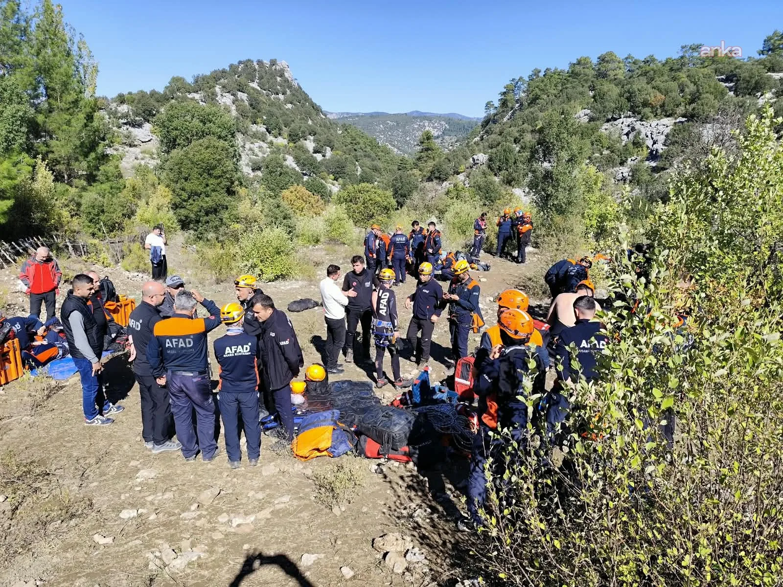 Yazılı Kanyon'da 10 kişi için kurtarma yeniden başladı