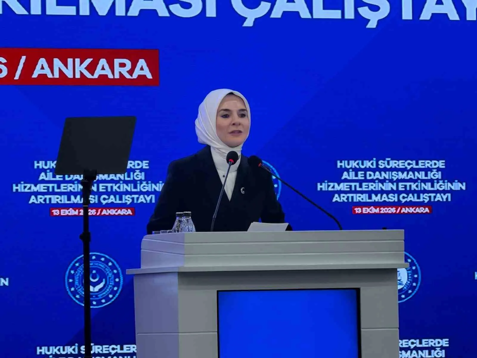 AİLE VE SOSYAL HİZMETLER BAKANI MAHİNUR ÖZDEMİR GÖKTAŞ