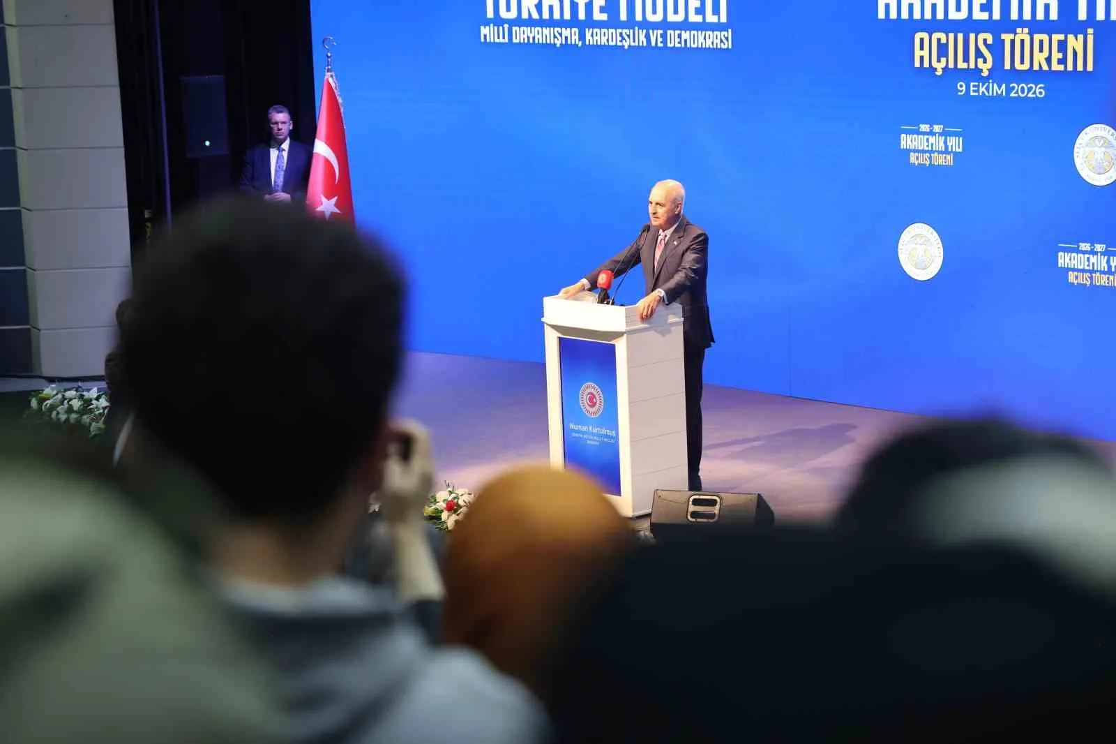 TÜRKİYE BÜYÜK MİLLET MECLİSİ BAŞKANI NUMAN KURTULMUŞ