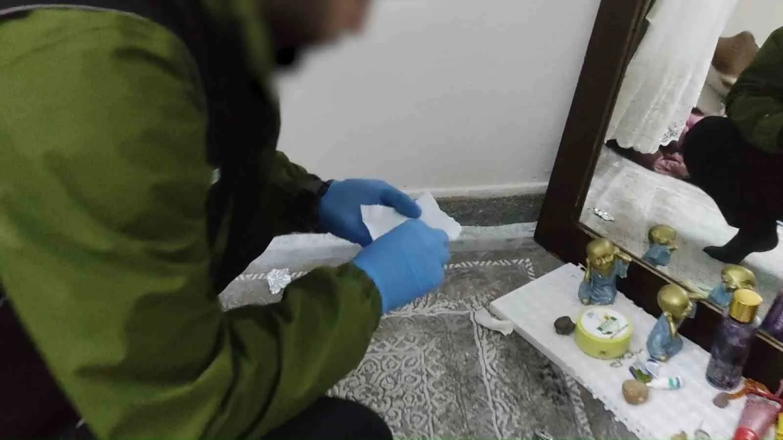 OPERASYON DÜZENLENEN ADRESLERDE ARAMALAR YAPILDI