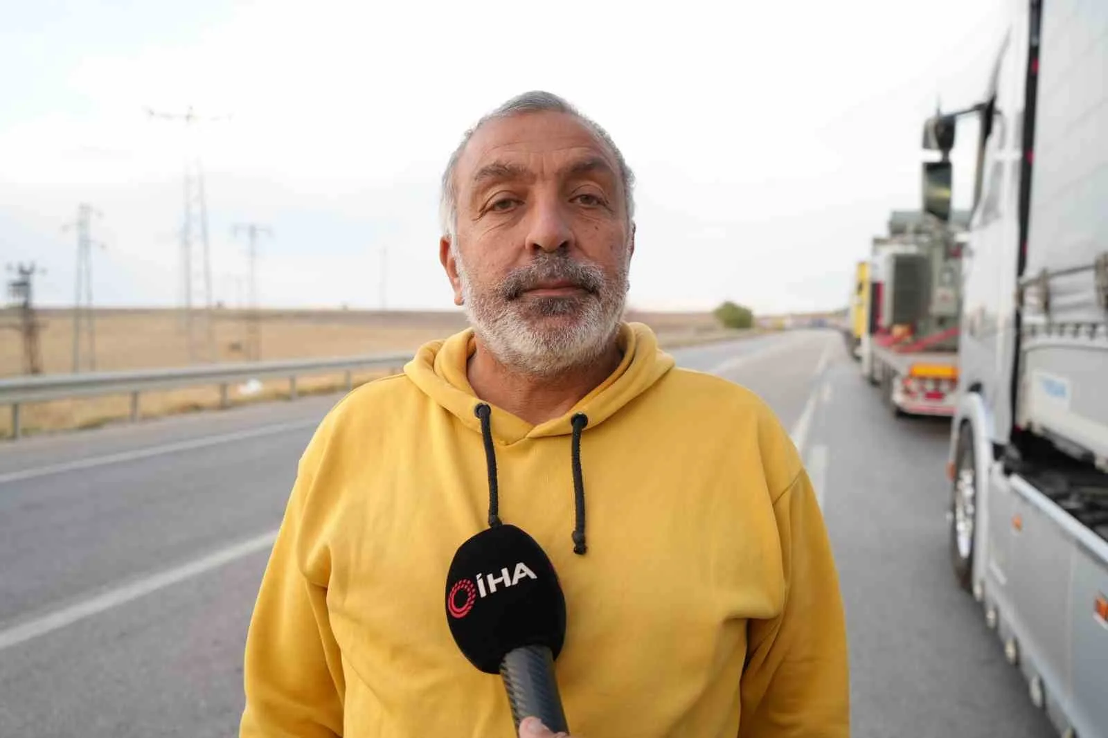 TIR ŞOFÖRÜ AYHAN AKÇA AÇIKLAMA YAPTI