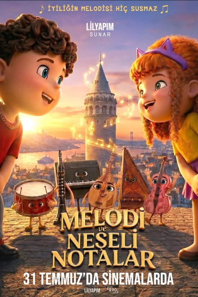 Melodi ve Neşeli Notalar filminin afişi