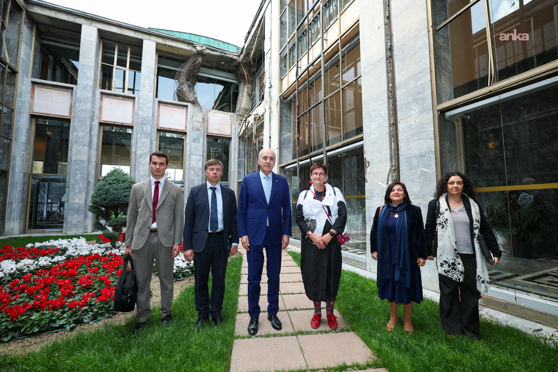 Numan Kurtulmuş, Petra Bayr ile Gazze'yi görüştü — fotoğraf 5