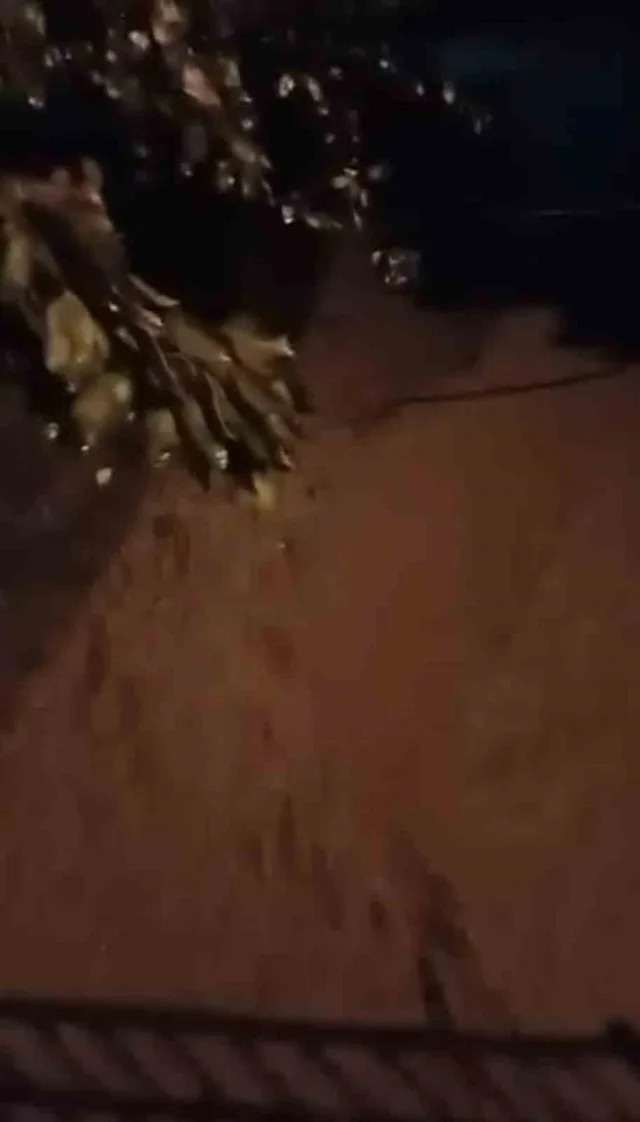 KOCAELİ’DE AKŞAM SAATLERİNDE BAŞLAYAN VE GECE SAATLERİNDE ETKİSİNİ ARTIRAN SAĞANAK YAĞIŞ NEDENİYLE BAZI CADDE VE SOKAKLAR SU ALTINDA KALDI. SÜRÜCÜLER, SUYLA KAPLANAN YOLLARDA ARAÇLARIYLA İLERLEMEKTE GÜÇLÜK ÇEKTİ.